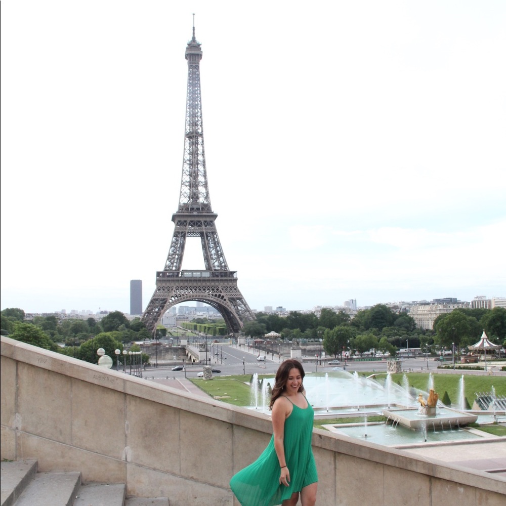 Pleated dress